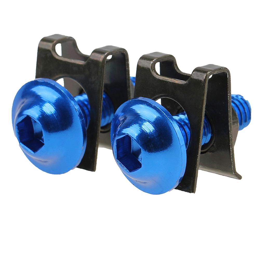 10 Stück 6mm Universelle Motorrad Verkleidung Karosserie Schrauben Roller Muttern M6 Turm Geschwindigkeit Befestigungsclips Schraube