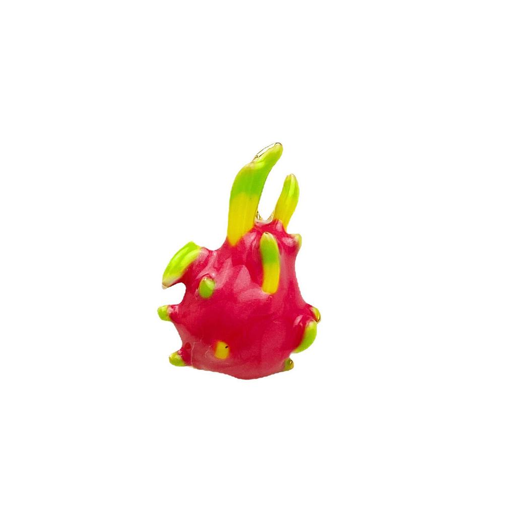 Japan and Korea cute fruit series brooch trendy personality design sense pin collar pin anti-light buckle cardigan shirt accessories