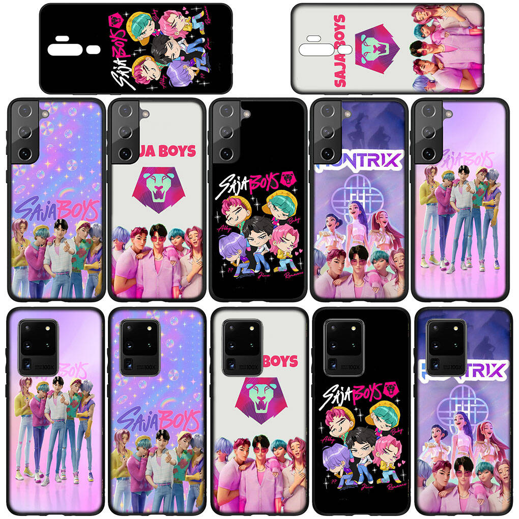 for Motorola Moto Edge 70 60 50 G54 G86 Samsung Galaxy S25 iPhone 17 16 15 Xiaomi Redmi Note 14 Pro Max Phone Case KPop Saja Demon Hunters Boys Cover