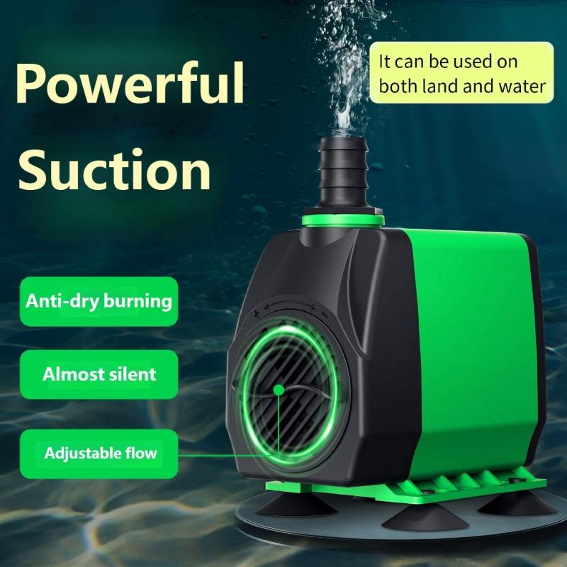 Energy Efficient 40W Aquariums Fountains Pump for Fish Pond and Tanks with High Delivery Head