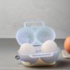 Heavy-duty Egg Storage Box for Outdoor Use, Anti-shock Camping Egg Tray, Home Essential Plastic Box, Unbreakable Travel Box