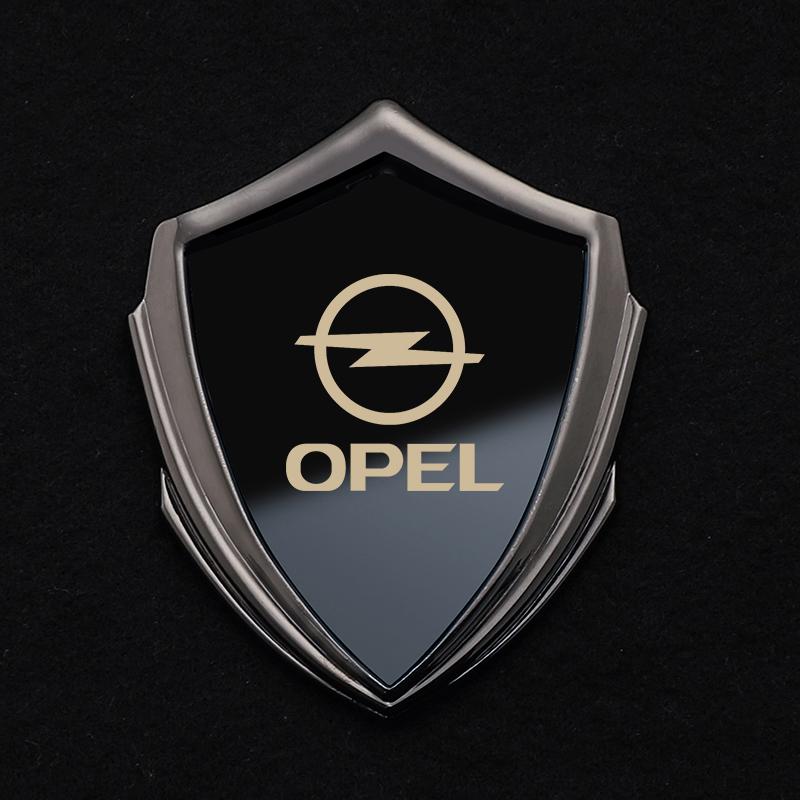 kybf4 3D Car Stickers Cool Metal Badge Car Logo Emblem Sticker Decal For opel astra j corsa d astra astra k vectra bvectra b insignia