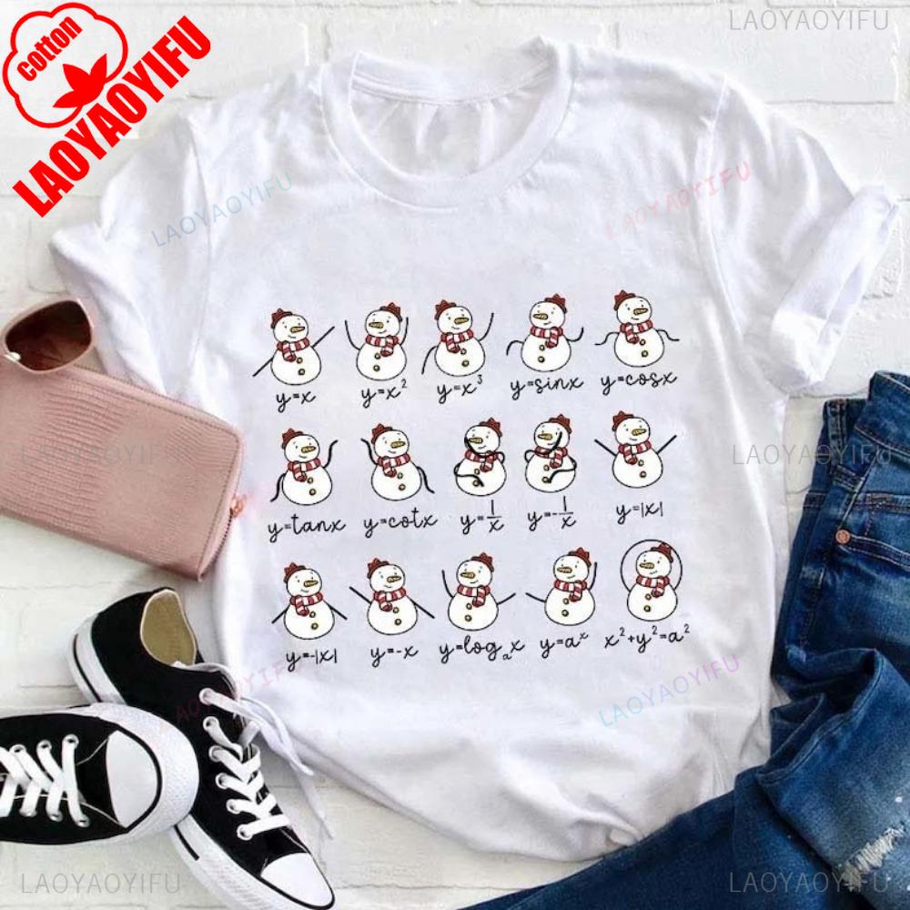 Sonwunisex Mathematical Formula Teacher Vintage Unisex TShirt Teacher Shirt Funny Math Teacher Shirt High Quality Cotton Tops S