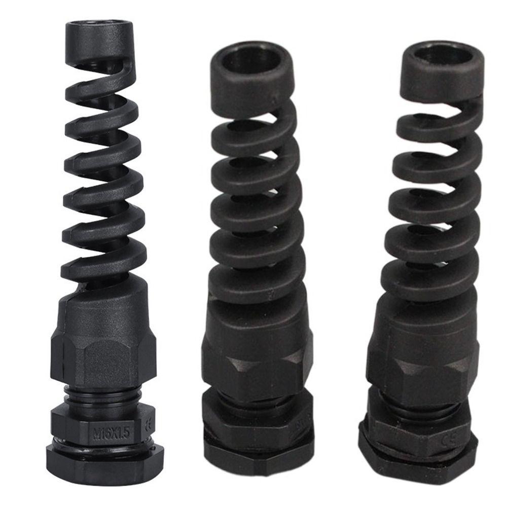 2Pcs Anti-Bending Joint Torsion-proof Glands Cable Fixing Glands Anti-bending Cable Gland Plastic Joint Wiring Accessories