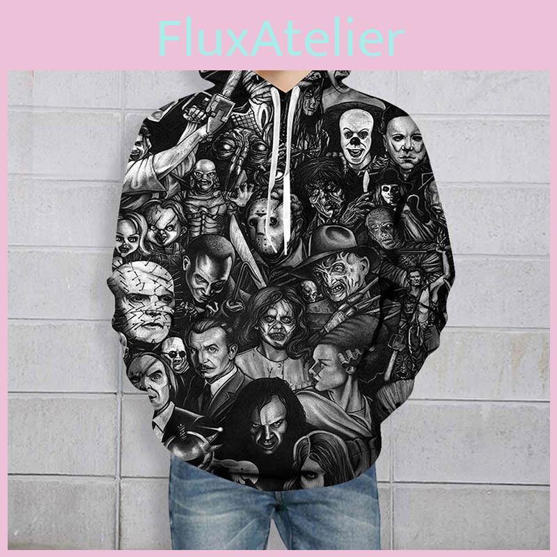 Comfortable And Durable Skull Pullover Hoodie For Men And Women