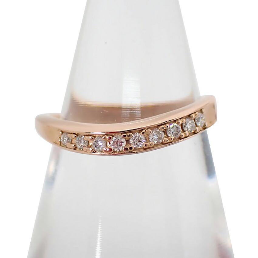 

[Used] K18 diamond ring /7.5/g423-54
