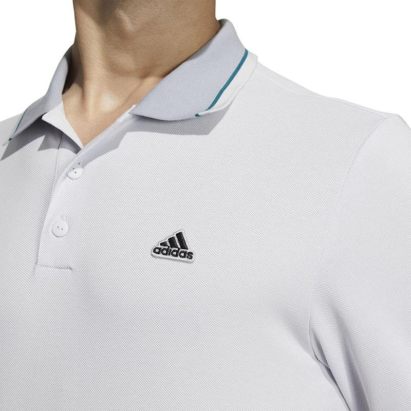 adidas Polo Shirts Men's White Polo Collar Moderate Straight Fit HS4391