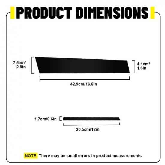 Black Window Trim Kit Pillar Posts 6PCS Door Trim FOR Acura TL 2004-2008 2005 I