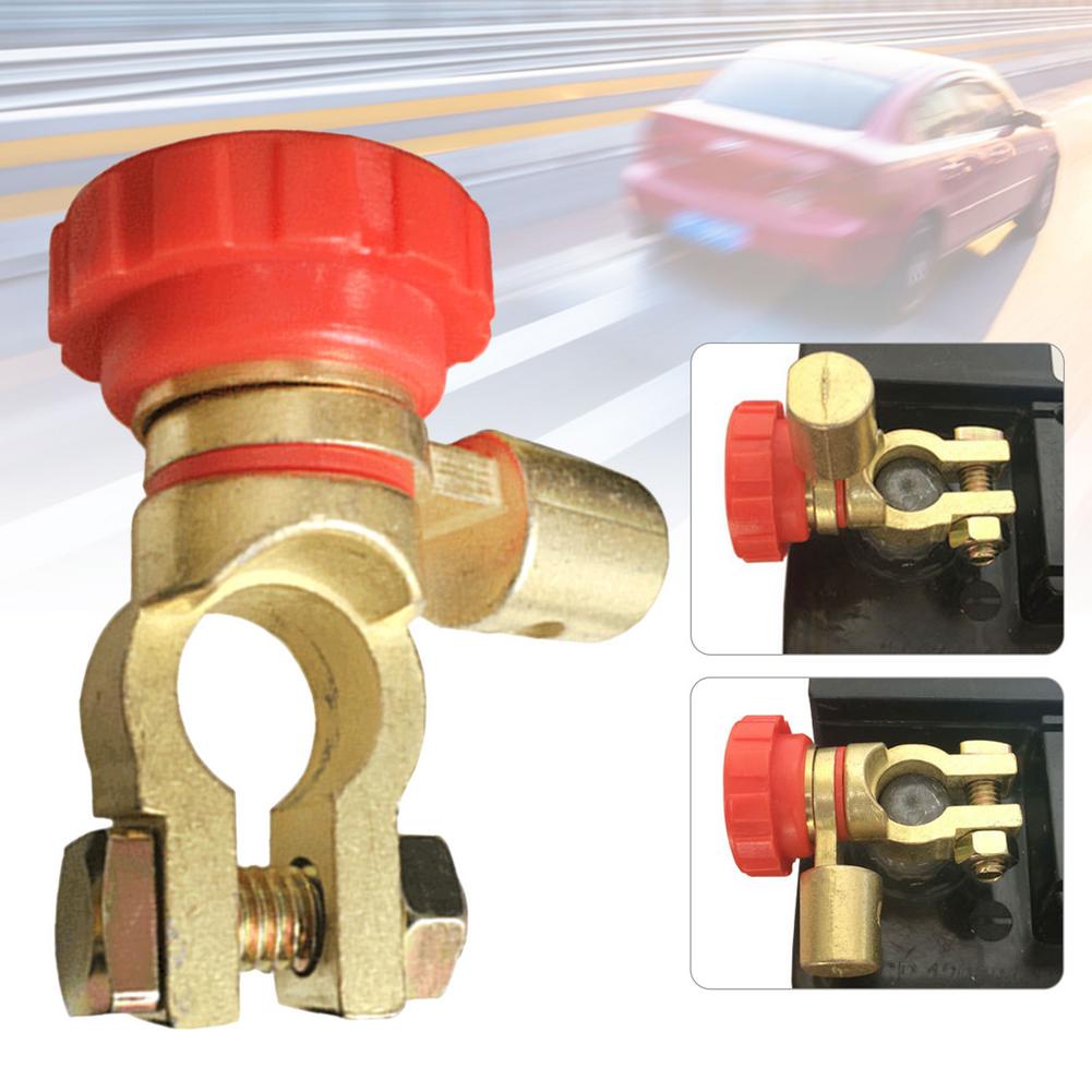 Car Power Switch Top Post Battery Disconnect Switch Anti Leakage Battery Cut Off Switch For Vehicles Power Quick Disconnect