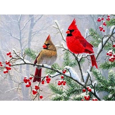 5D-Diamant-Malerei-Set, Weihnachts-Cartoon, Heimdekoration, voller quadratischer Bohrer, Diamant-Stickerei, Winter, handgemachtes Geschenk