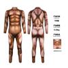 Halloween Muscle 5 Stage Costume Funny Party Makeup Prom Bodysuit
