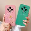 For Tecno Spark 30 Pro 30C Case Love Heart Back Cover For Tecno Spark 30C 4G 5G Full Protection Soft Liquid Silicone Phone Cases