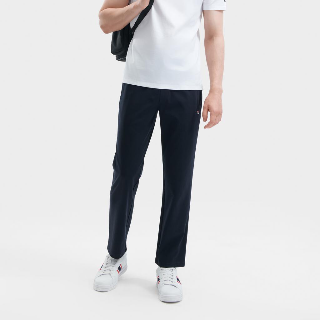 New FILA Knitted Sweatpants Men's Legend Blue F11M421604FNV