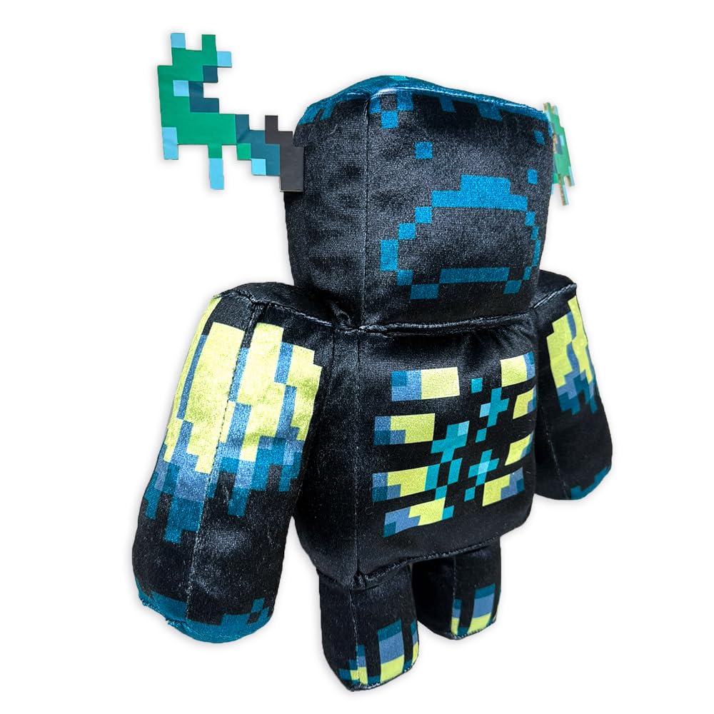 Minecraft Shiny Big Plush Warden 33cm with Toy Diamond Approx.