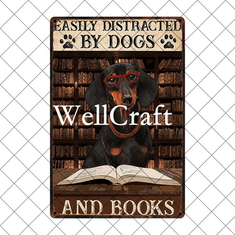 [ Wellcraft ] Pet I Am You Friend Dachshund Dog Bath Shop Wine  Art Metal Tin  Sign Wall  Poster Iron Painting Pub D-02 20*30 CM