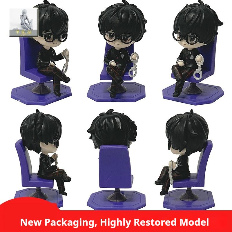 

Perosona5 Amamiya Ren Action Figures Futaba Sakura Model Anime Peripherals Tabletop Decoration High Quality Handmade Model Present