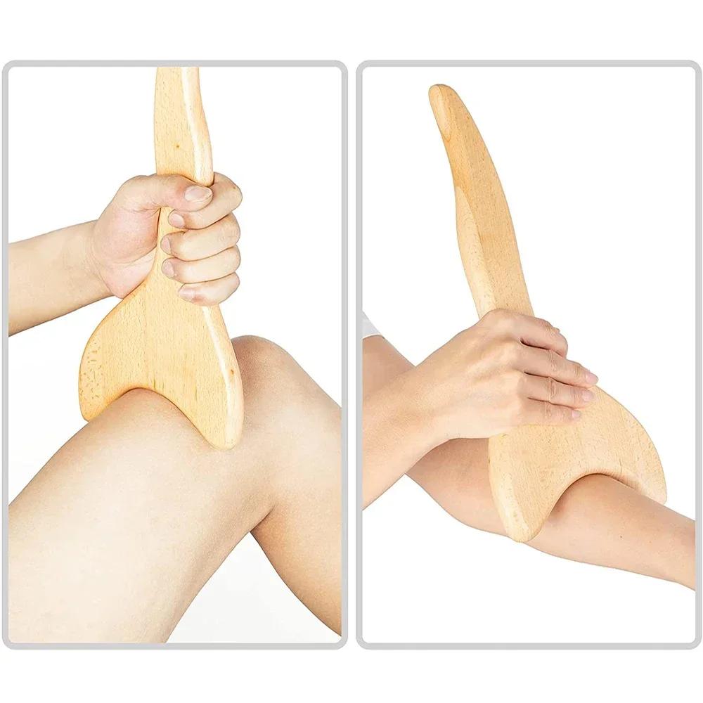 3pcs Maderoterapia Kit Complete Massager Mader Therapy Body Therapy Complete Professional Wood Massage Tools For Body Contour