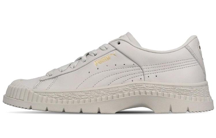 Puma Wmns Utility Leather  Glacier Gray  35.5
