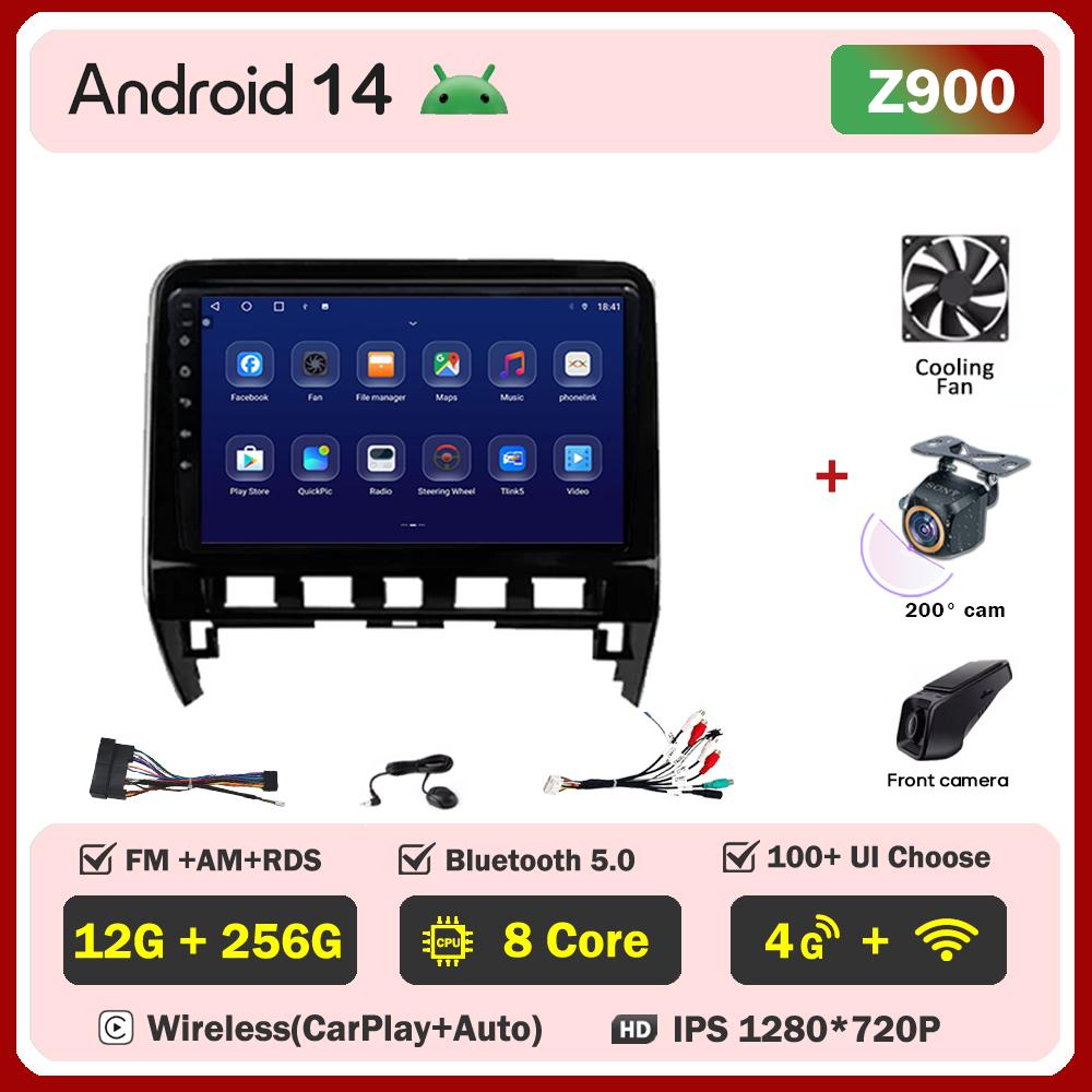 For Nissan Serena 5 V C27 2016 - 2021 Car Radio Player Car Carplay Screen Autoradio Mirror Link Car Intelligent Systems 8 Core