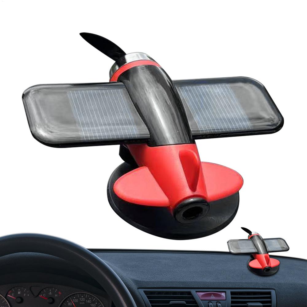 Solar Airplane Spinner Solar Energy Plane Car Dashboard Decor Sun Operated Car Interior Decoration Accessories For Dashboard