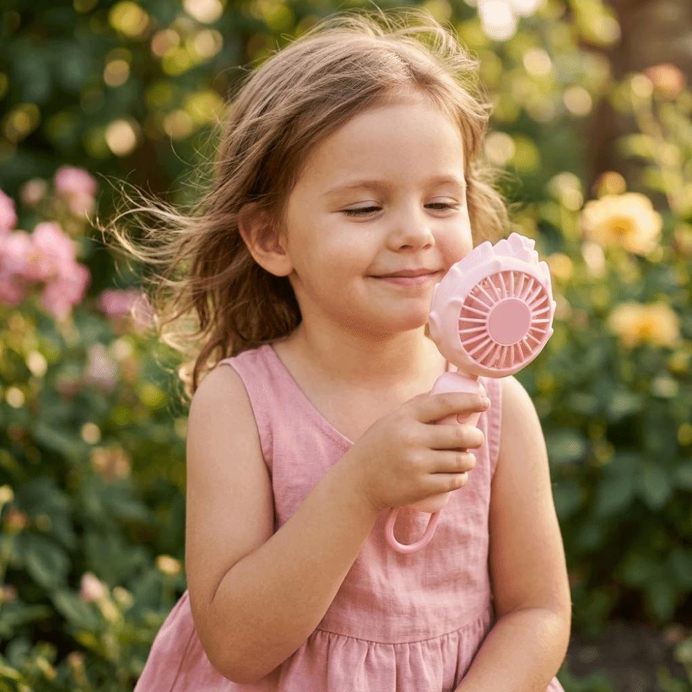 Portable High Speed Hand Fan High Speed Mini Fan Easy Store Portable Turbo Fan for 3.7V500mAh Home