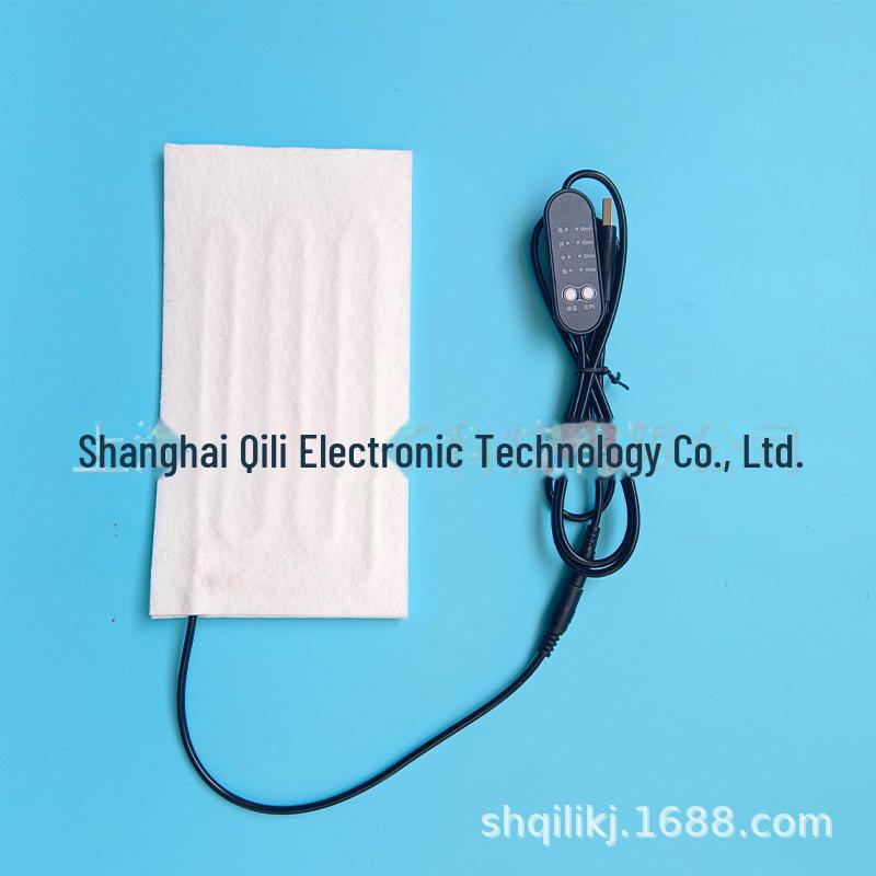 

Подушка для прогрева шейного отдела позвоночника Qili USB с акупунктурным хлопком низкого напряжения Heating plate controller set