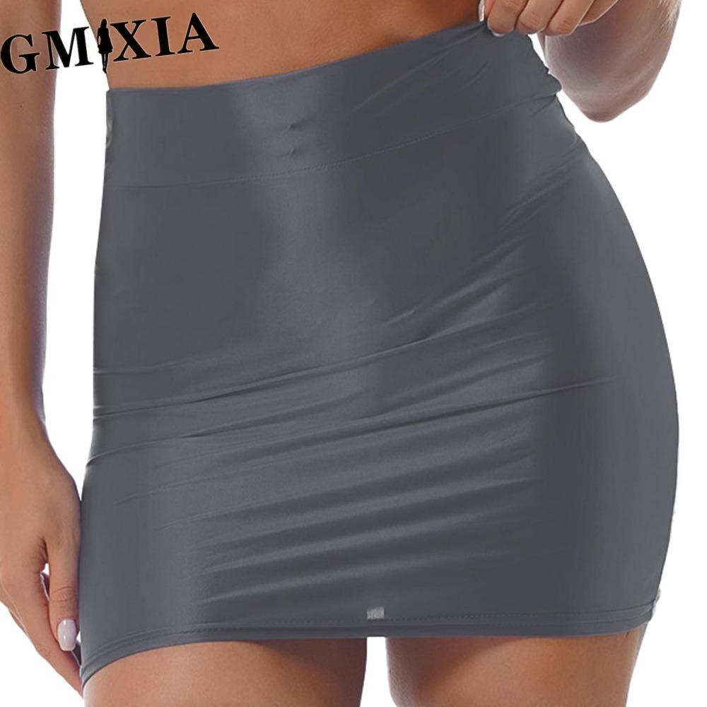 GMXIA Dámská módní volnočasová ležérní letní jarní sukně