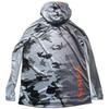 Mens Quick-Dry Fishing Shirt Long Sleeve UV Protection Outdoor Performance T-Shirt Breathable Round Neck