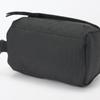 MUJI Mini Water-Repellent Boston Bag, Unisex, Adult, EGB03A5A, Black