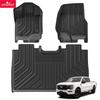 Smabee for Ford F-150 F150 2015- 2024 (Not Fit Rear Seat with Under-Seat Fold Flat Storage) TPE 3D Car Floor Mats Left Rudder