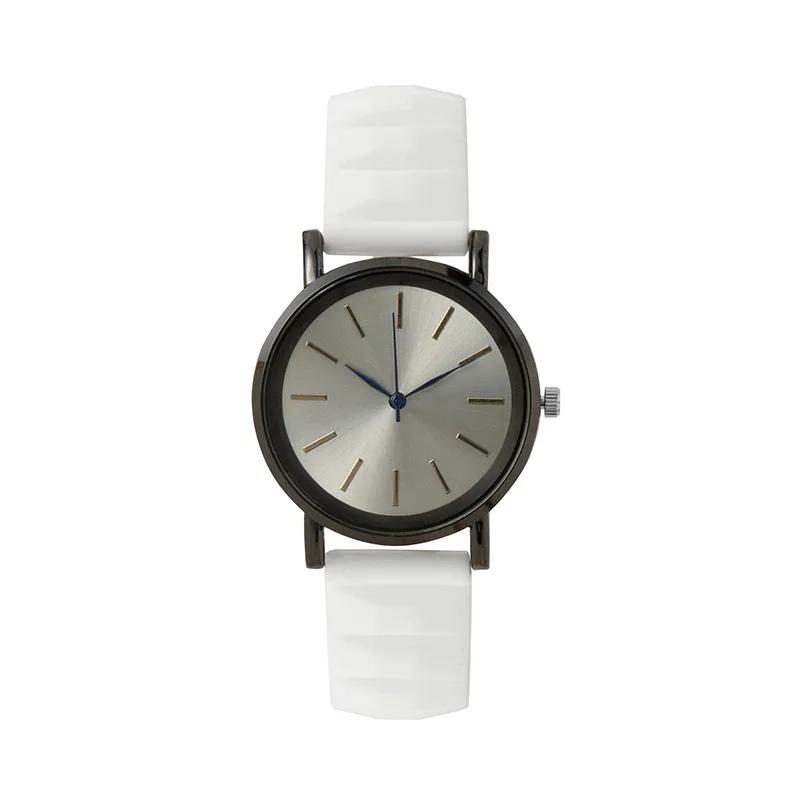 Simple Blue Ladies Dress Quartz Watch Fashion Silicone Stripes Women Brands Clocks Wristwatches Female Sports Quartz Clock Gifts