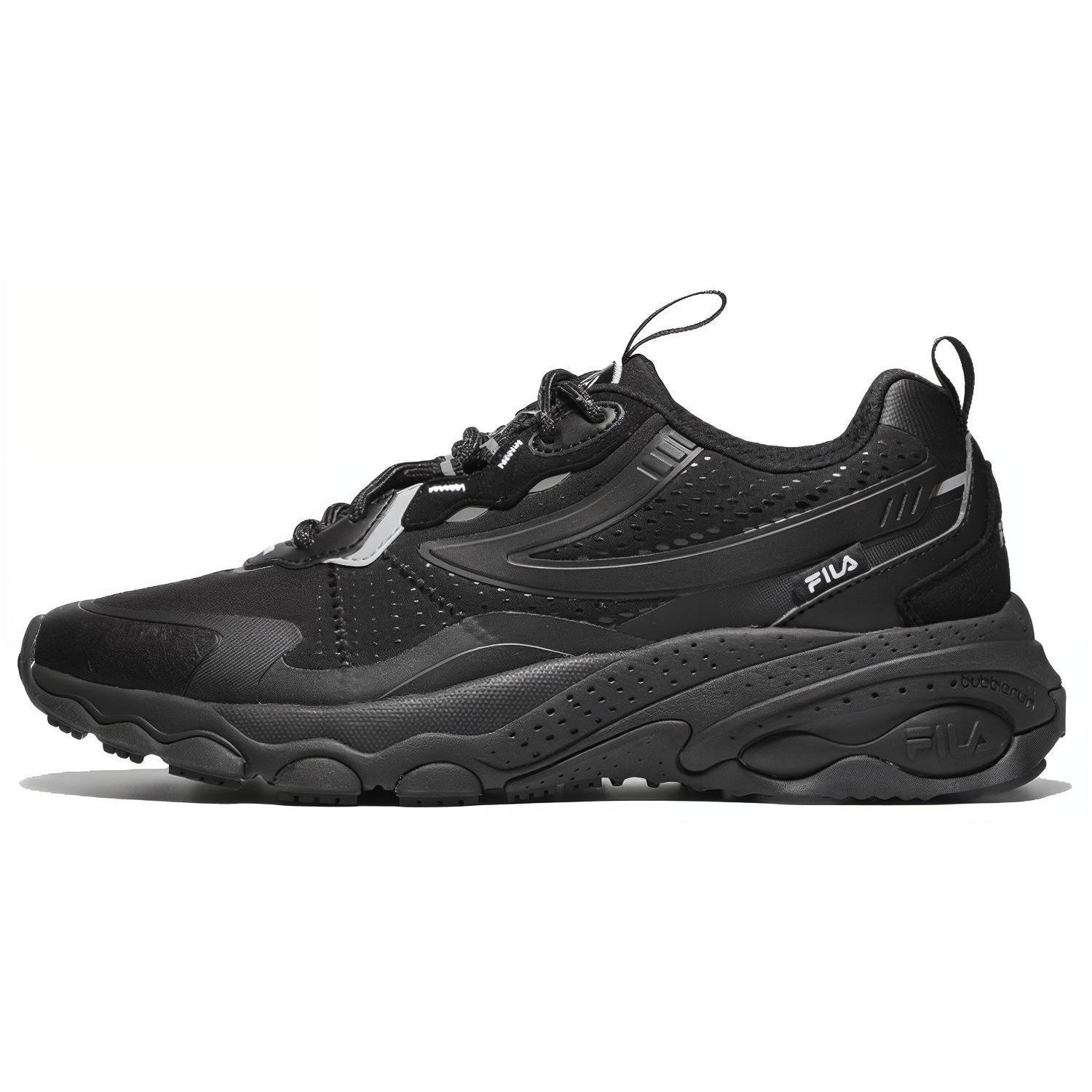 FILA Bubble TR Текстиль, Синтетическая кожа Низкие Повседневная обувь Унисекс Черный Корейский стиль 1RM01574D_001 230