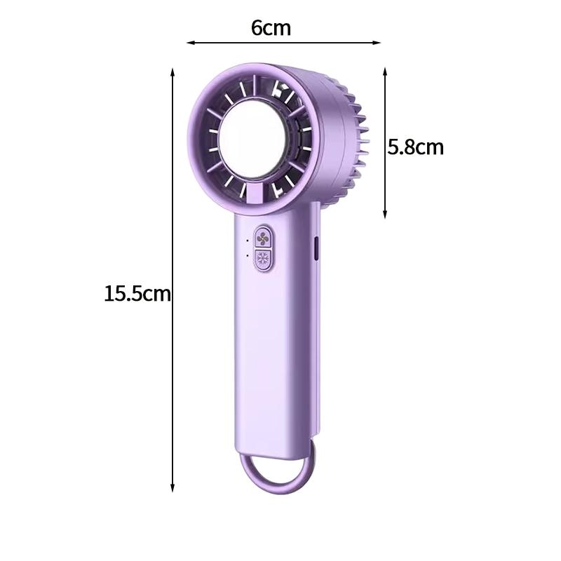 

2025 Модернизированный электрический мини-вентилятор для охлаждения, портативный вентилятор с зарядкой от USB, охладитель воздуха