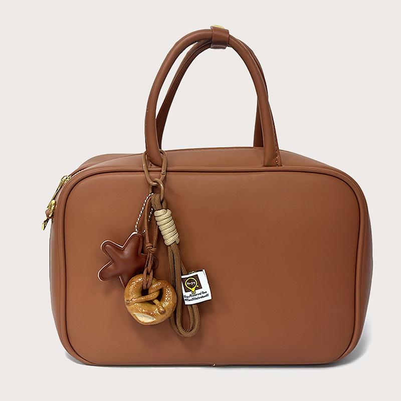 Yogodlns Bag Pendant Cartoon Nylon Woven Bag Accessories Star Mushroom Handbag Pendant For Women Gift