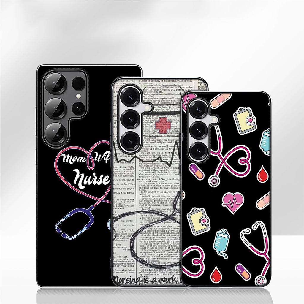 Nurse Doctor Stethoscope Happy Tooth Dentist Phone Case for OPPO A18 A16 A17 A38 A54 A40 A60 A80 A78 A79 A57 A55 A96 A15 A53