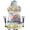 Elastic Milk Silk Printing E-Sports Chair Cover Computer Game Internet Cafe Competitive Seat Cover Dust Boss Seat Cover