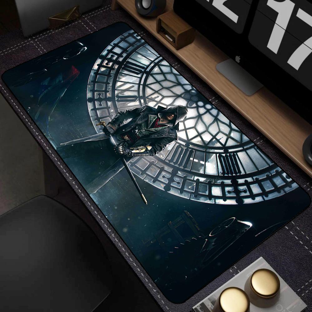 Tappetino Mouse A-assassin S Creed Mousepad Anime PC Gaming Setup Accessori Tavolo Computer Scrivania Gamer Tappetino Tappetini Grandi Ufficio Tappetini XXL