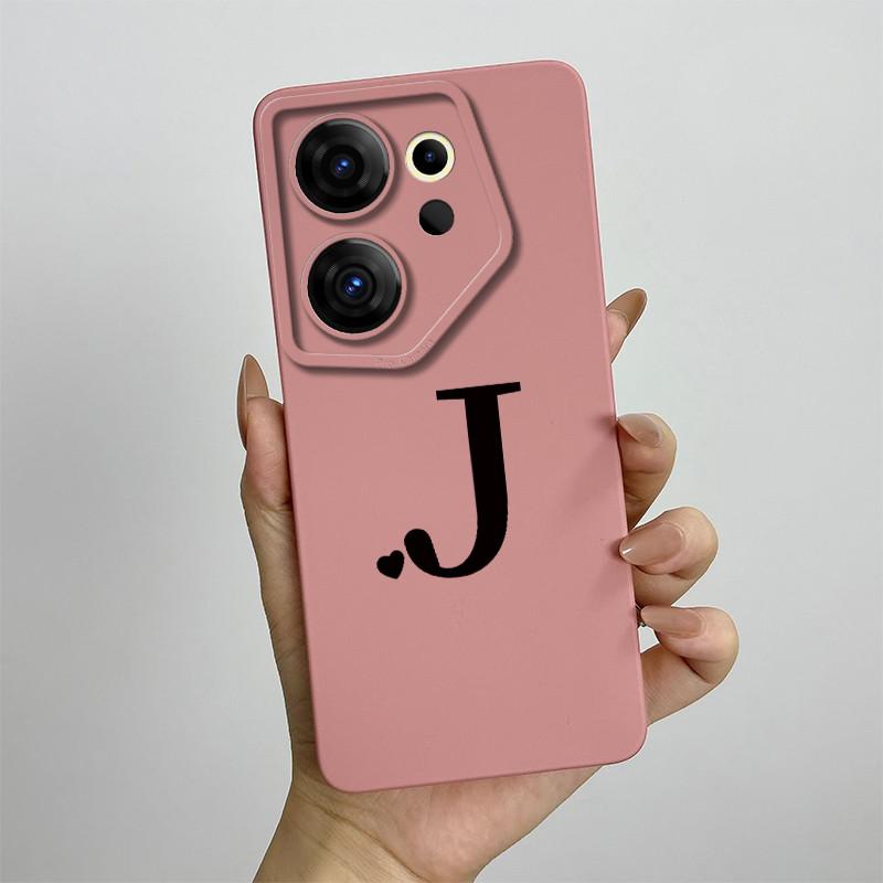 For Tecno Camon 20 Premier 5G Case Cute Letters Shockproof Liquid Soft Silicone Back Cover For Camon20 Premier CK9n Fundas Coque Camon 20 Premier 5G