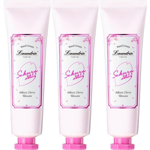 Laundrin Perfume Hand Cream Sakura Cherry Blossom 2022 (Set of 3)