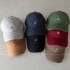 Letter Embroidered Peaked Cap Korean Simple Female Summer Casual Versatile Big Head Circumference Showing Face Small Couple Baseball Cap