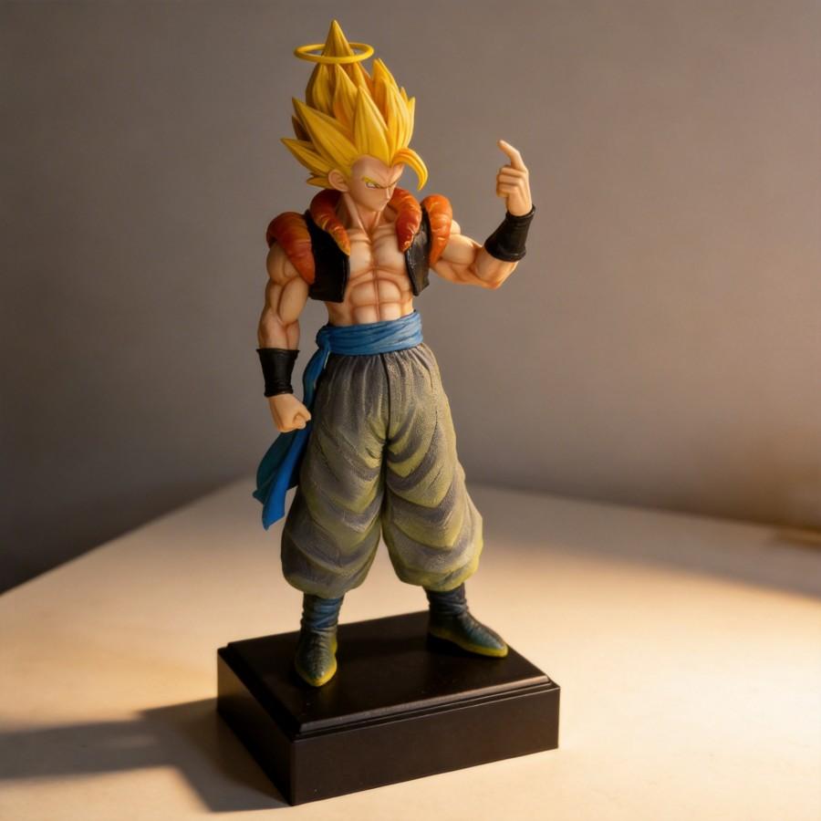 Anime Action Figure Dragon Ball Gogeta 32cm Model Figurine Home Decoration Anime Fans Collection Gift