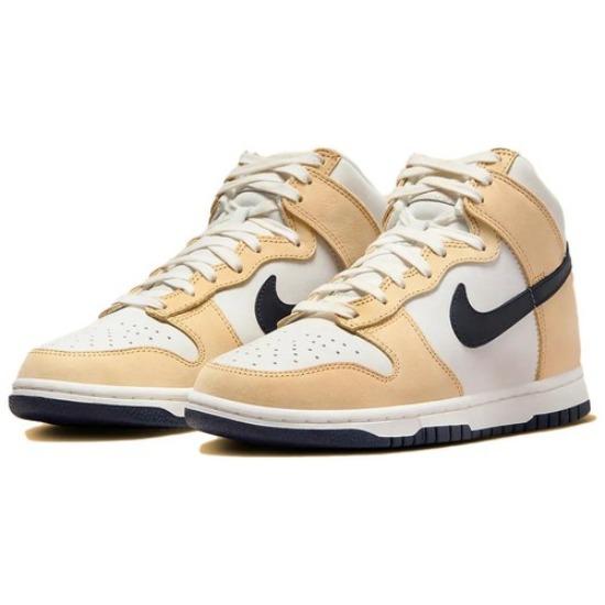 

Nike Dunk High Premium Gold Suede Shoe DX2044-101 EU 35.5 коричневий