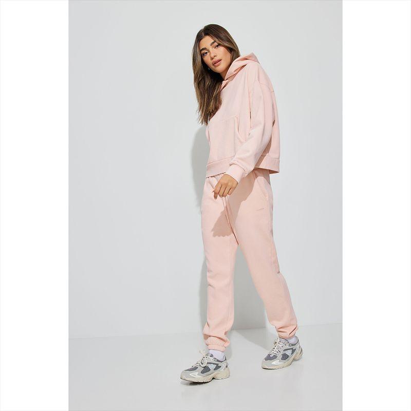 Foreign Trade Original Order GA Fleece-lined Elastic Waist Jogger Pants-Embroider Collector's Edition-with Back Pocket Casual Pants Pants