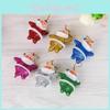 Santa 30pcs Claus Hanging Christmas Tree Pendant Ornament Home Xmas Party Decor