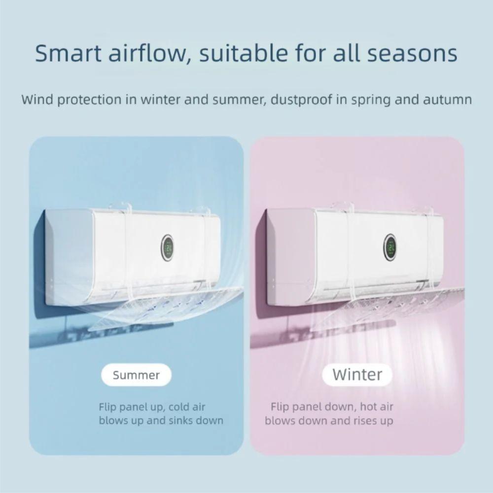 Adjustable Air Conditioner Outlet Baffle Expandable Wind Direction Baffle Room