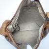 BOTTEGA VENETA Vintage Semi Shoulder Bag Single Strap Nappa Leather Brown Camel A4 Size Compatible