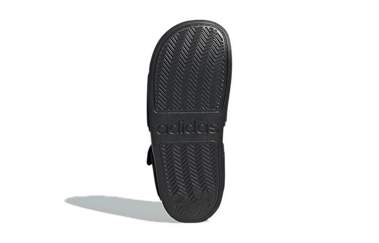 adidas Adilette Sandalen Core Black Cloud White (GS)