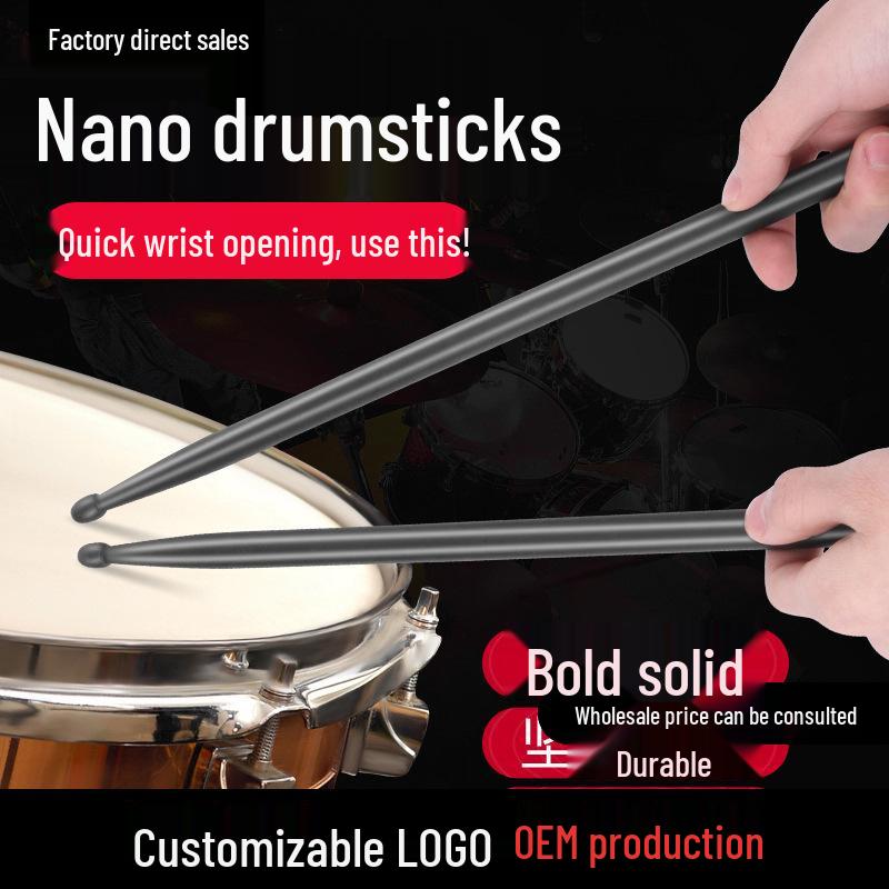 5A Professionelle Leistung Nanomaterial Elektronische Drumsticks - Beschwert für Anfänger & Snare-Übung