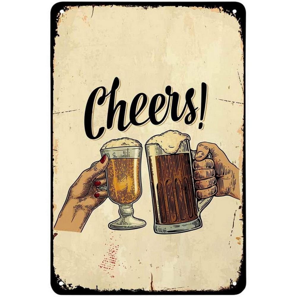 I Beleive in Have Another Beer Metal Tin Signs Posters Plate Wall Decor for  Bars Man Cave Cafe Clubs Retro Posters Plaque