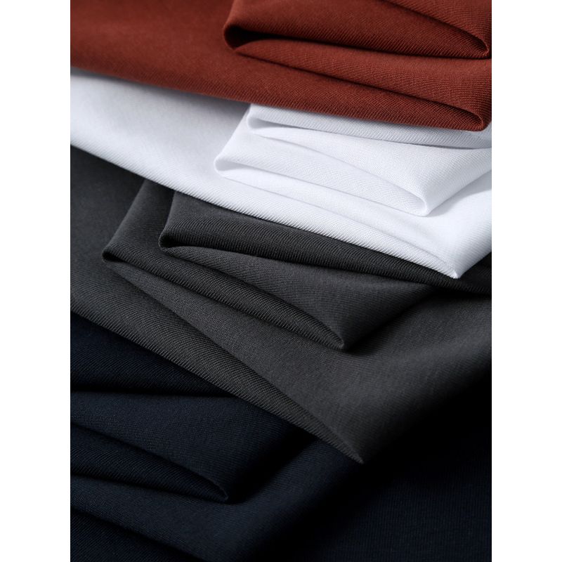 New Chinese Style T-Shirt Men's Short-Sleeved Summer Mercerized Cotton Trendy Trendy Base Shirt Export Cattle Goods Casual T-shirt